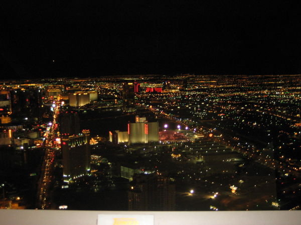 The Strip at night
