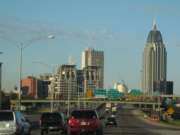 Downtown Mobile Alabama