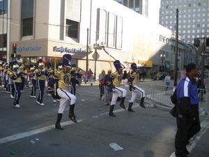 One of the many many marching bands...