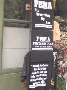 New Orleans sense of humor regarding FEMA...