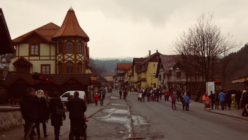 The Main Street Of Karpacz