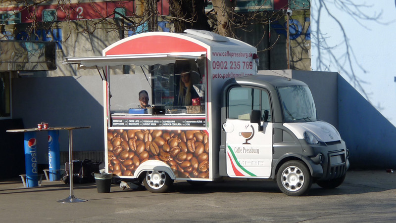 Coffee Cart At The Station 