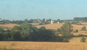 French Countryside At 283 kms An Hour