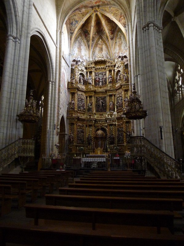 The Ornate Alter Of Viana Church