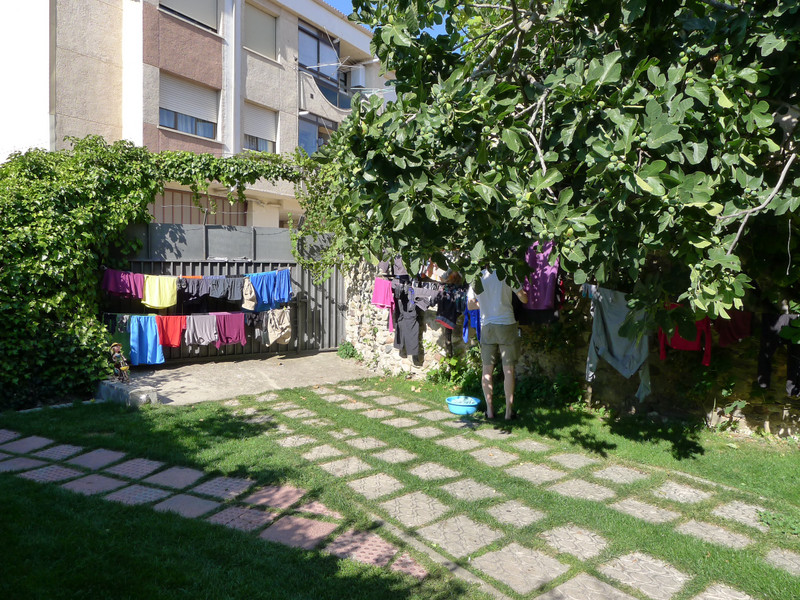 Washing Day Every Day At The Albergue 