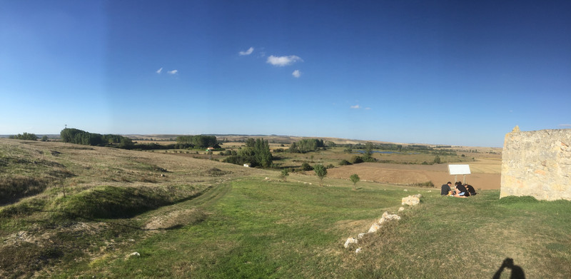 View of Tomorrow’s Walk From Atapuerca