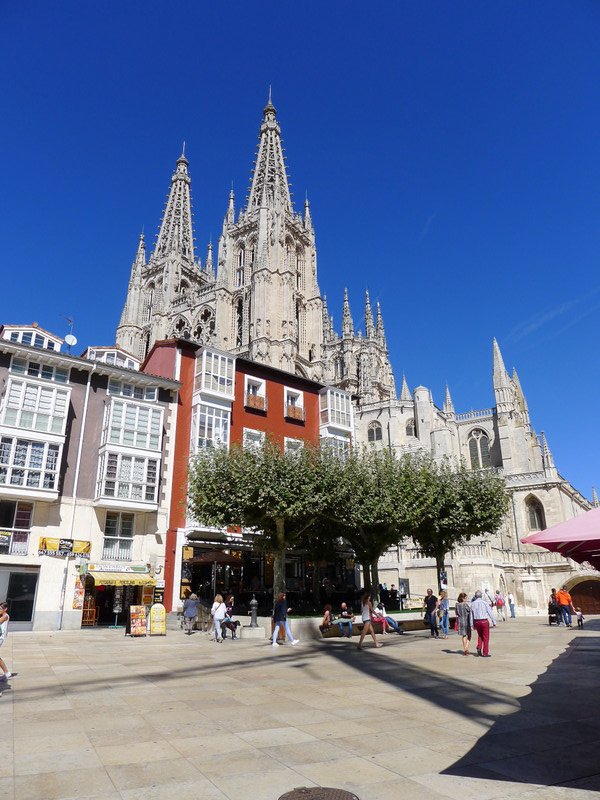 The Gaudi Cathedral From The Plaza