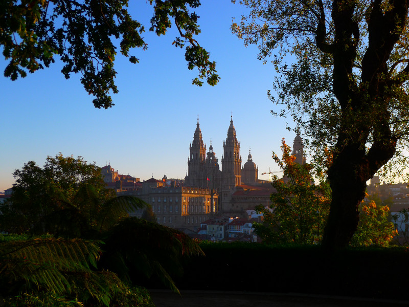 Early Morning, Cathedral From The Gardens