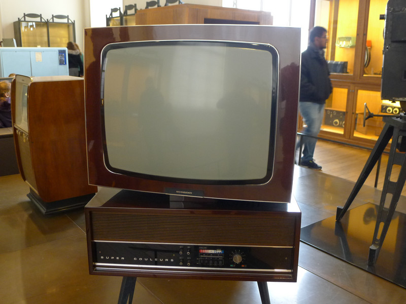 First Colour TV. 1955.