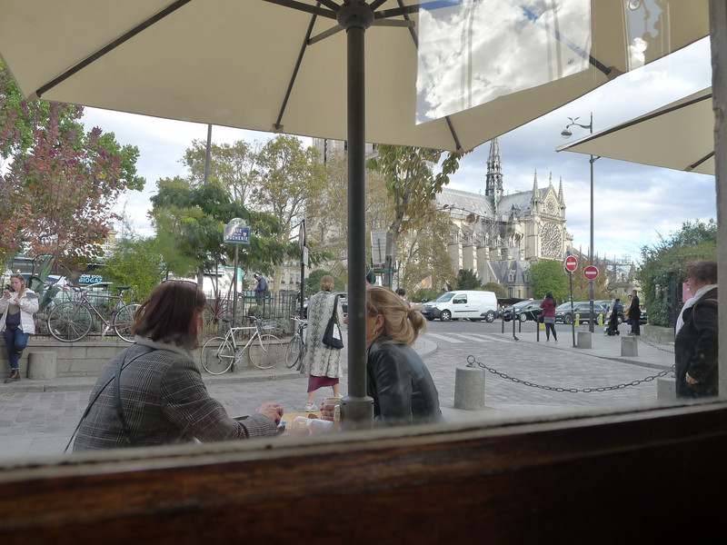 The Notre Dame From The Cafe