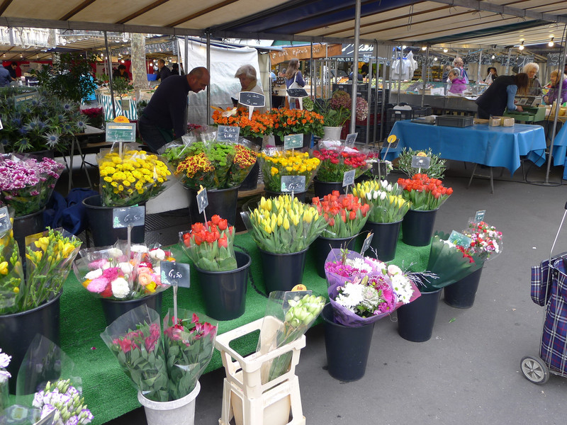 Flowers At The Market 