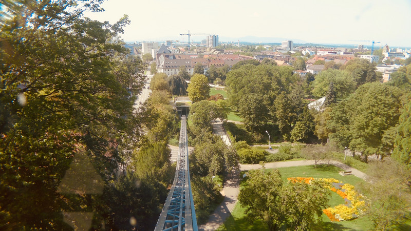 Looking Back Down The Funicular 
