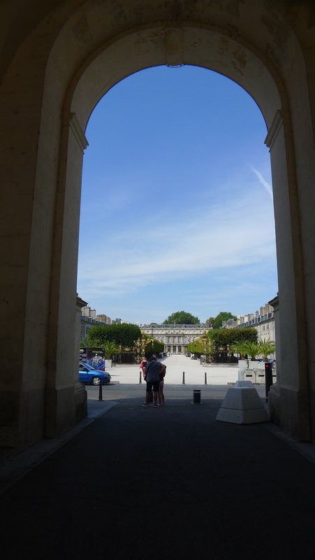 The Arc de Triomphe, 