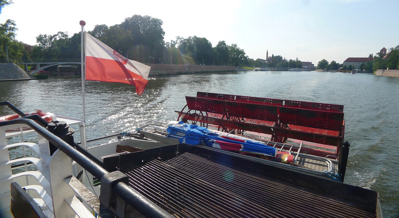 Boat Cruise On The Odra River