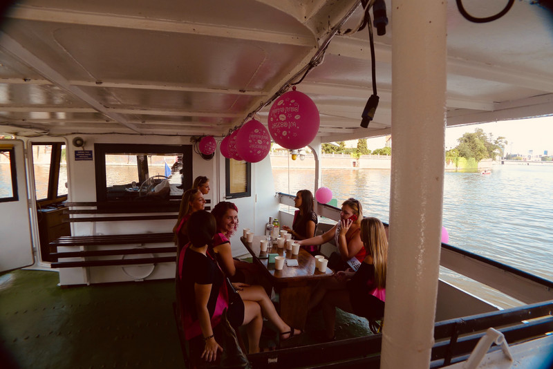 Hens Party On The Boat
