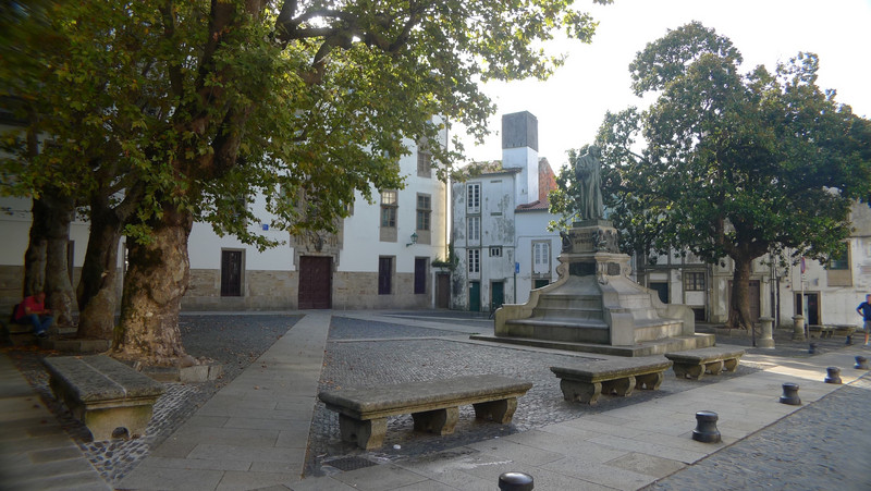 A Quiet Square Near The University and The Market 