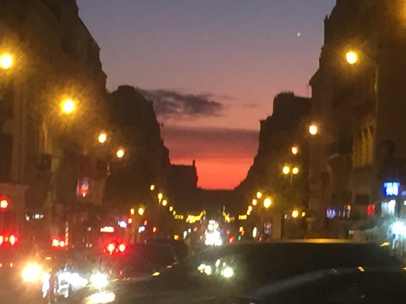 Sunset At Gare de Est 