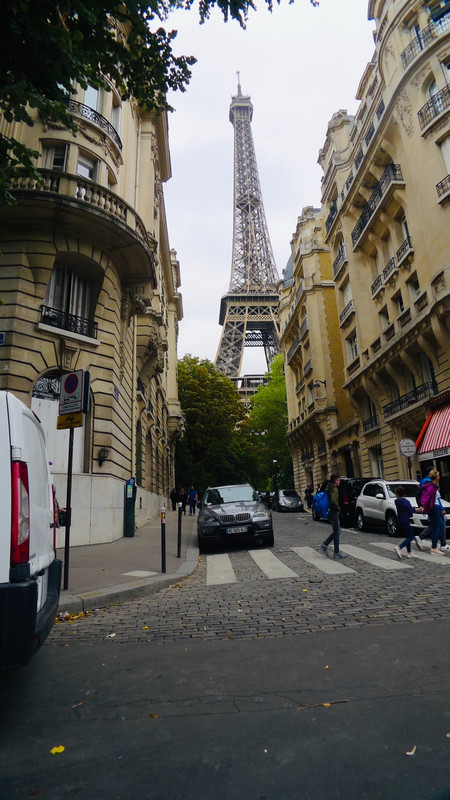 Glimpse Of The Eiffel Tower