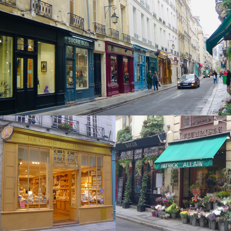 Colourful Streets Of Paris 