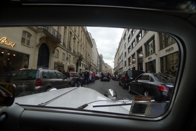 Viewing Paris From The Citroen
