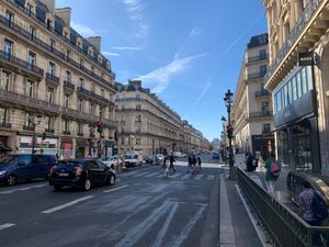 Typical Street Scene in Paris