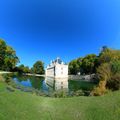The Chateau is located on a natural island on the River Indre
