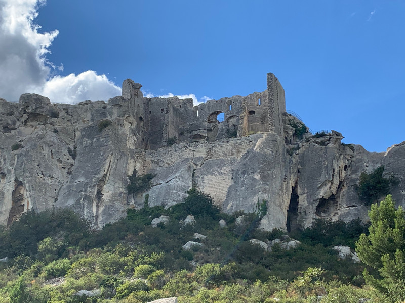 The Ruins of Les Baux de Provence