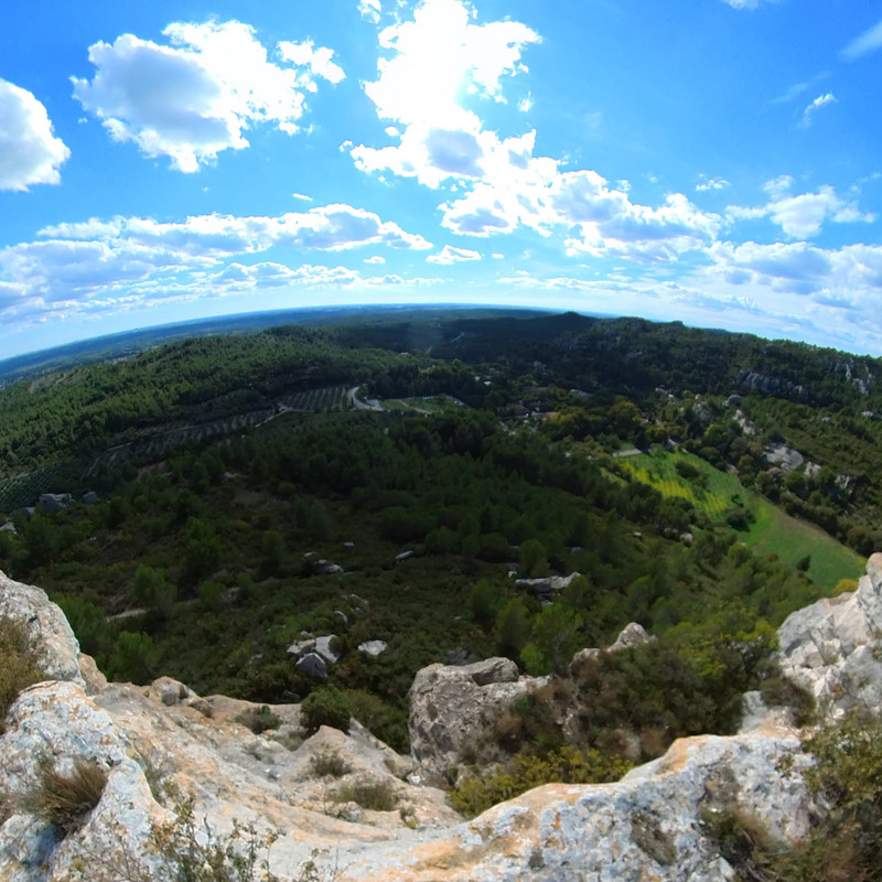 The View From Le Beux de Provence 