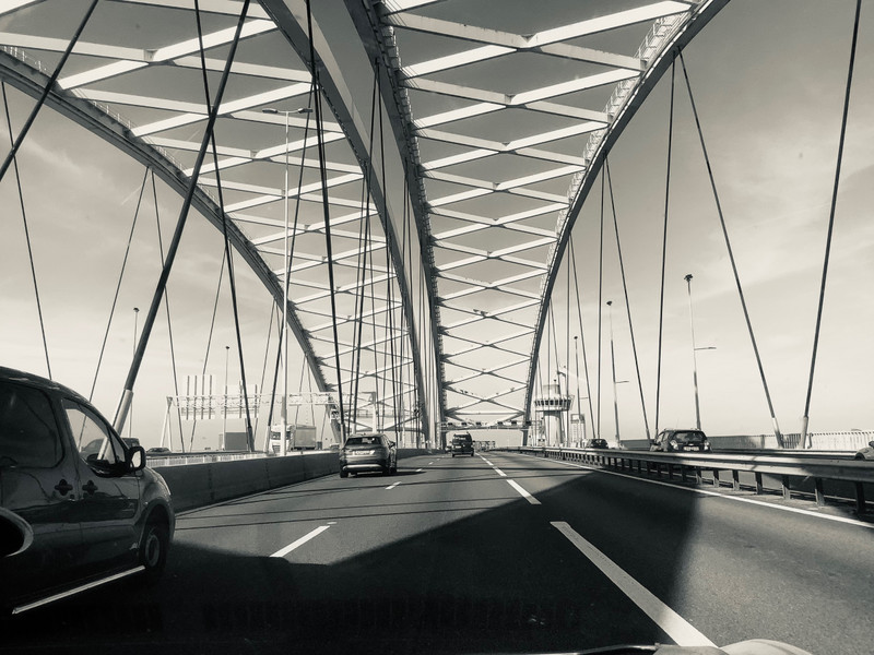 Bridge Across The Rhine, Rotterdam 