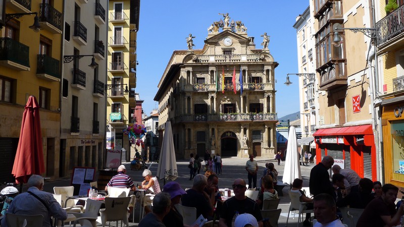 The City Hall in Pamplona