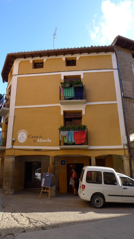 The hostel, Los Arcos 