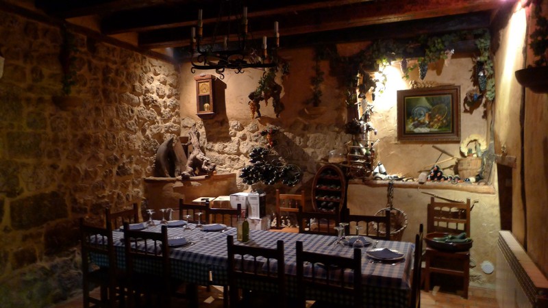 Castrojeriz restaurant, dinner last night