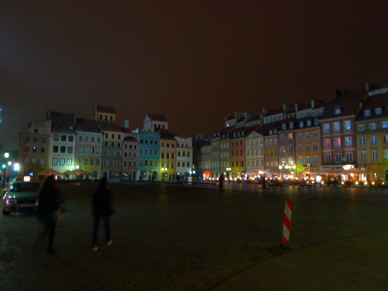 The main square, Warsaw