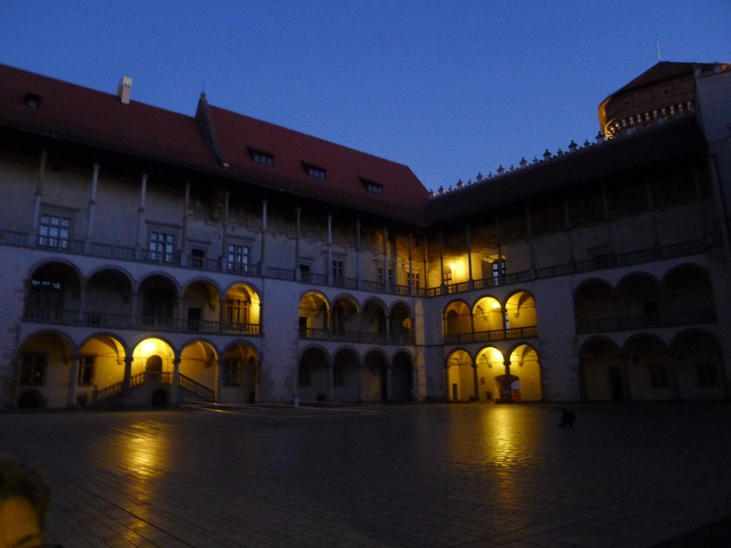 The Castle Courtyard.