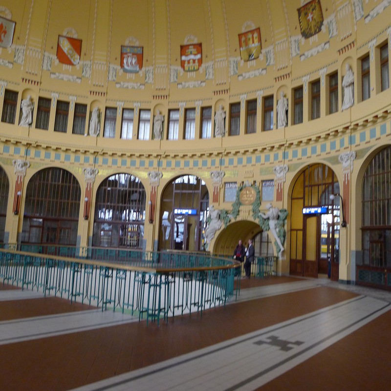 Old Czech Railway Station