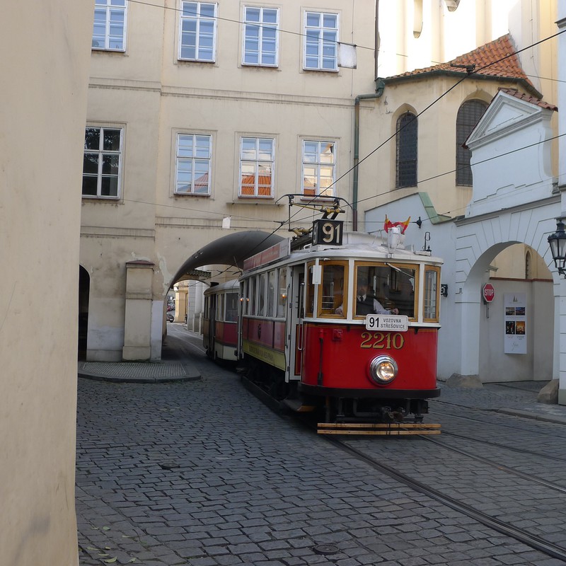 Trams are an efficient and fun way to travel between sights.