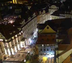 The Main Square, Old Town, from the Astrological Clock Tower