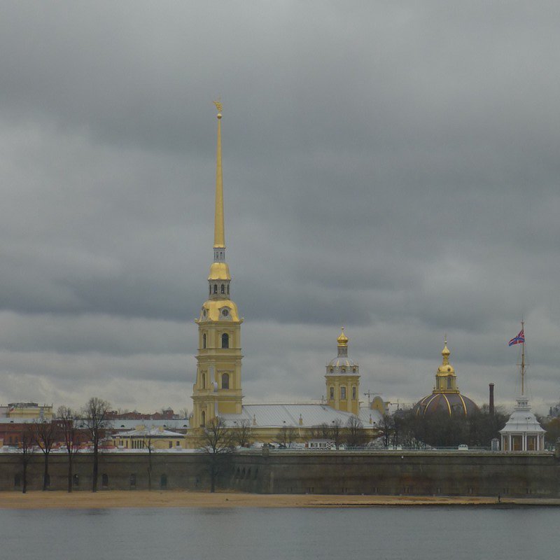 The Fortress, the oldest part of St Petersburg