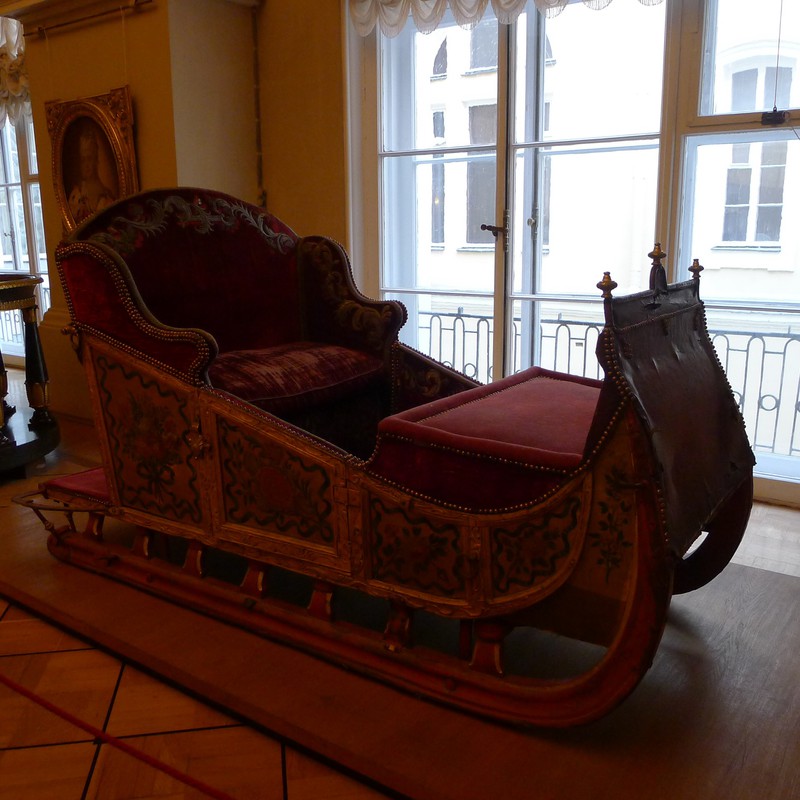 The Royal Sleigh for use during winter.