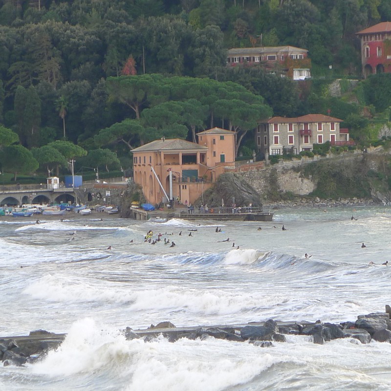 The beach at Levanto