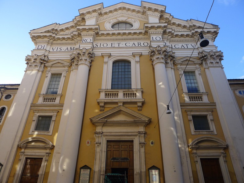 Church of Ss. Ambrogio and Carlo al Corso, Rome c.1513 AD.