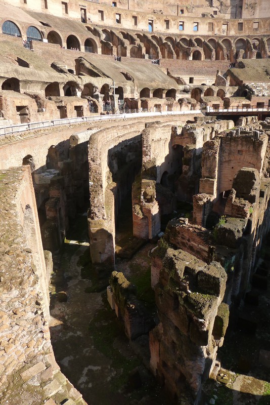 Underfloor of the Colosseum 