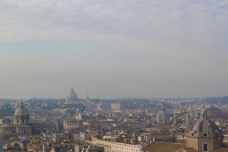 The Vatican and surrounds.