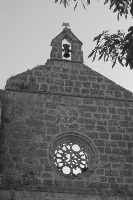 Tao Cross atop the San Antòn Gable