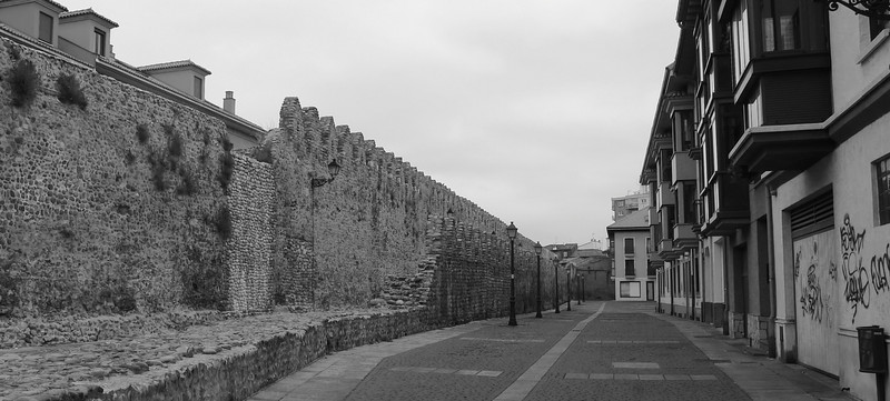 The old city walls. 