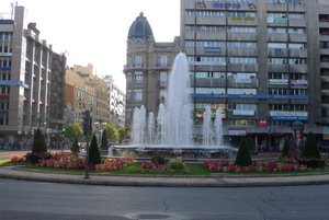 Fountain, Plaza Santo Domingo