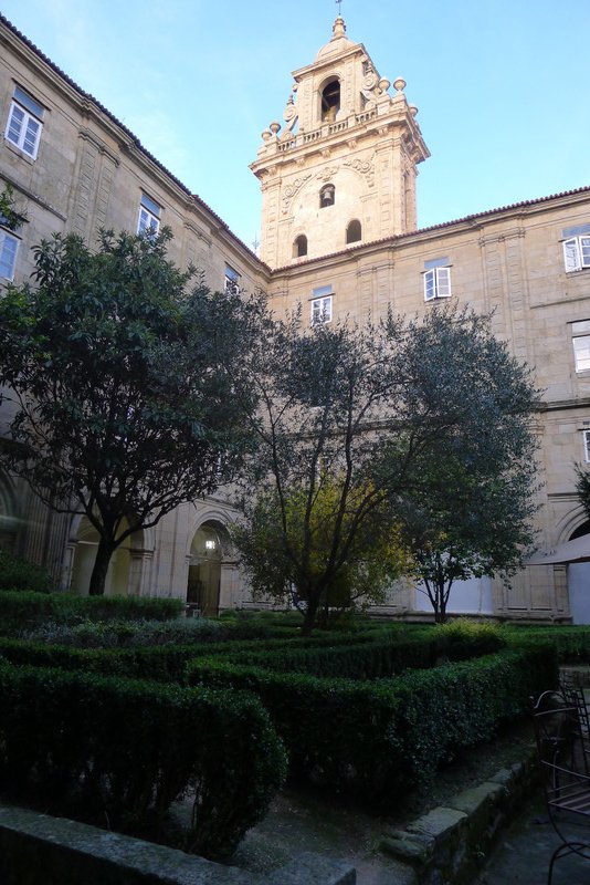 Our Cloister Courtyard