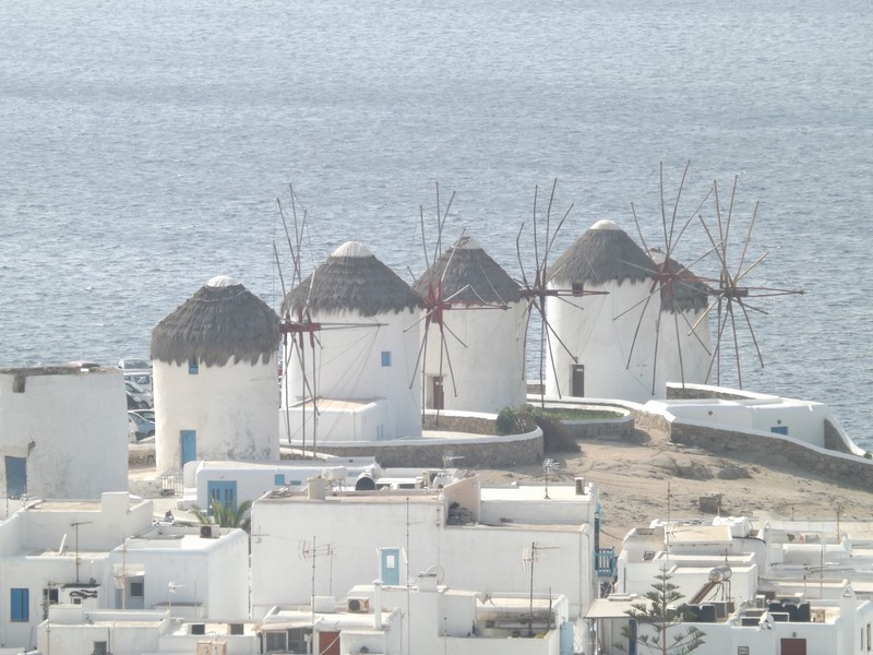 Mykonos Town Windmills