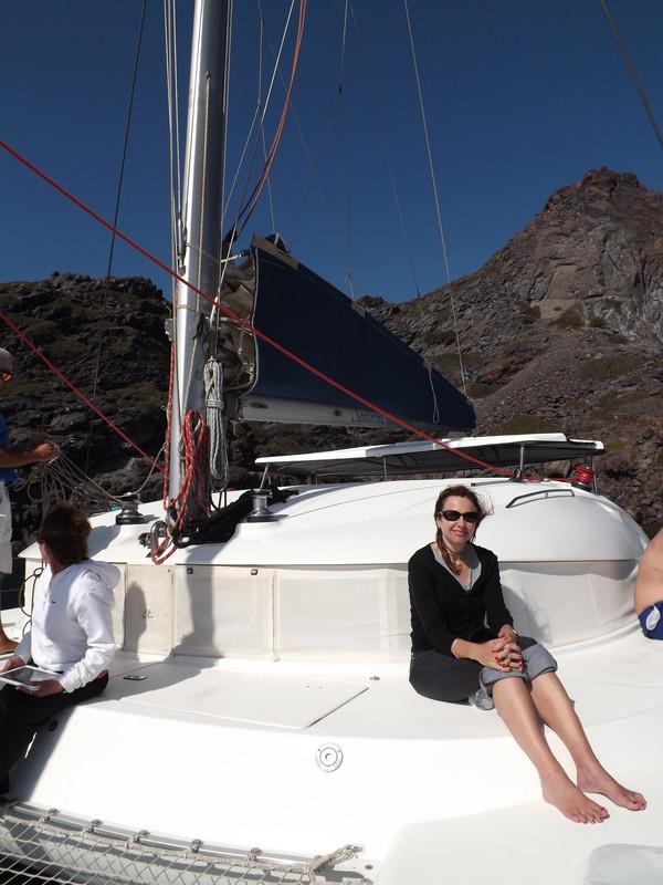 Catamaran Tour in Santorini 003