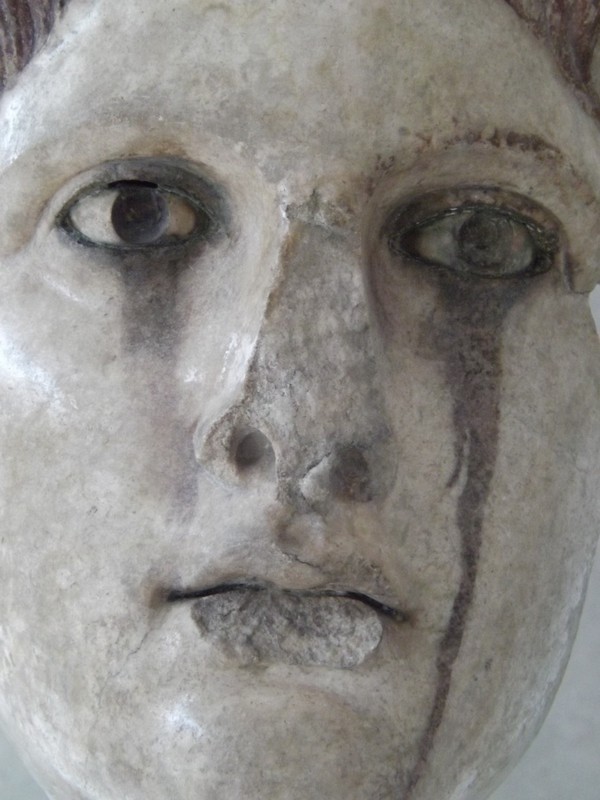 Goddess Statue Weeping